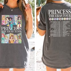 princess the eras tour comfort colors shirt, disney ear tour shirt, ki
