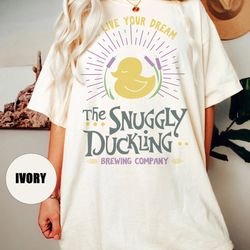 vintage tangled rapunzel comfort colors shirt, snuggly duckling shirt
