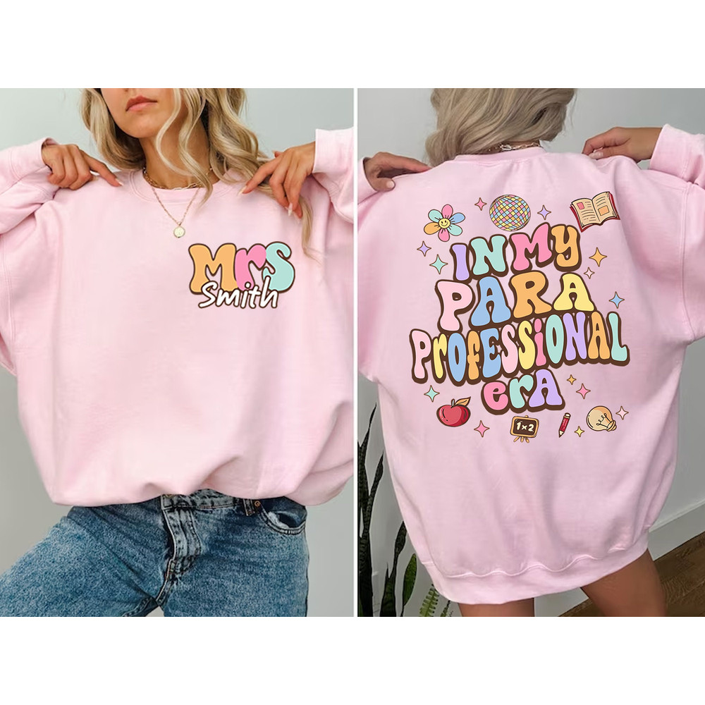 Custom Para Professional Back to School Shirt, In My Para Professional.jpg