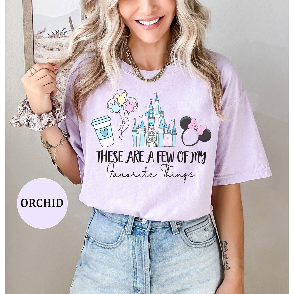 Disney World Castle Comfort Colors Shirt, There are a few of my favori.jpg