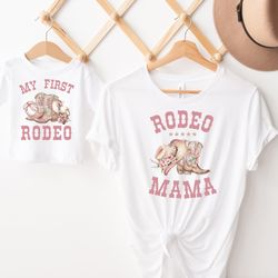 my first rodeo birthday shirt, pink rodeo 1st birthday shirt, wild one