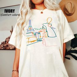 remy ratatouille comfort color shirt, colorful outline ratatouille t s