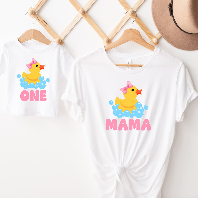 Rubber Duck Birthday Shirt, Rubber Ducky 1st Birthday, Baby Girl Birthday.jpg