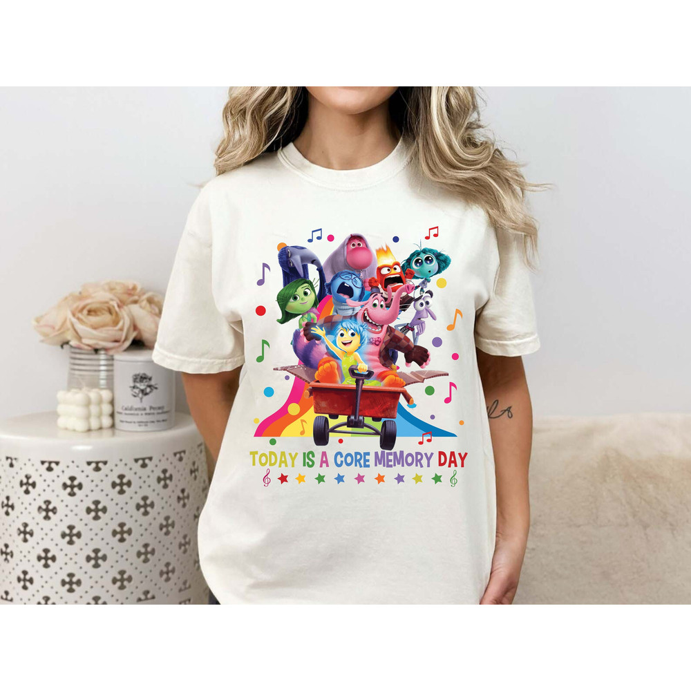 Today Is A Core Memory Day Comfort Colors Shirt, Emotions Inside Out C.jpg