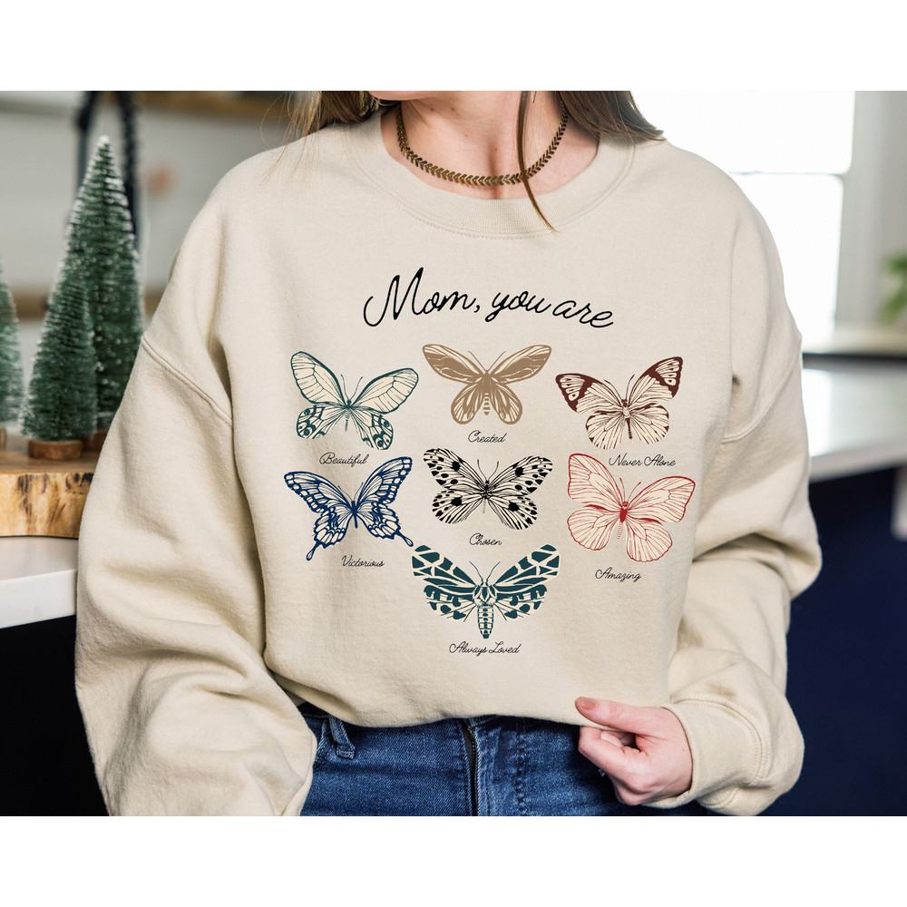 Butterfly Sweatshirt, Mothers Day Gift, Mom Sweatshirt, Cool Mom Sweat.jpg