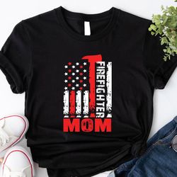 firefighter mom shirt, firefighte shirt for women, firefighter mama shirts