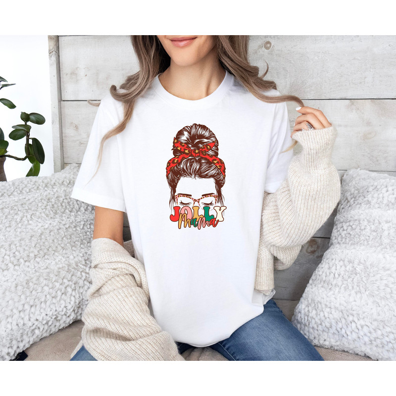 Jolly Mama T-Shirt, Jolly Mom Shirt, Jolly Shirt, Fun Mama Shirt, Mama.jpg