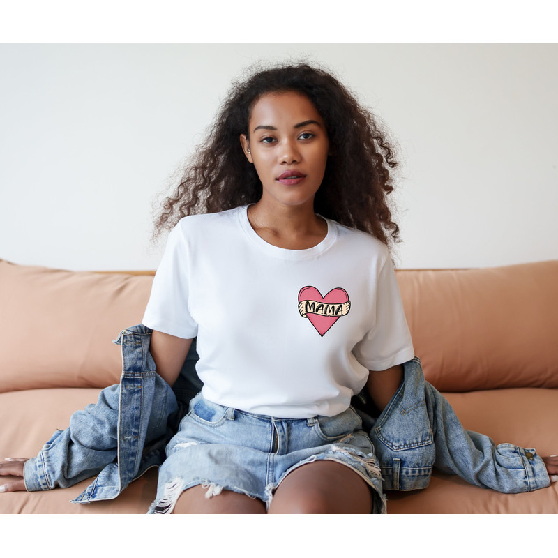 Mama Heart Shirt, Mom Shirts, Mothers Day Tee, New Mother Gift, Mothers Day Gift Tee, Mothers Day Present, Retro Mama.jpg