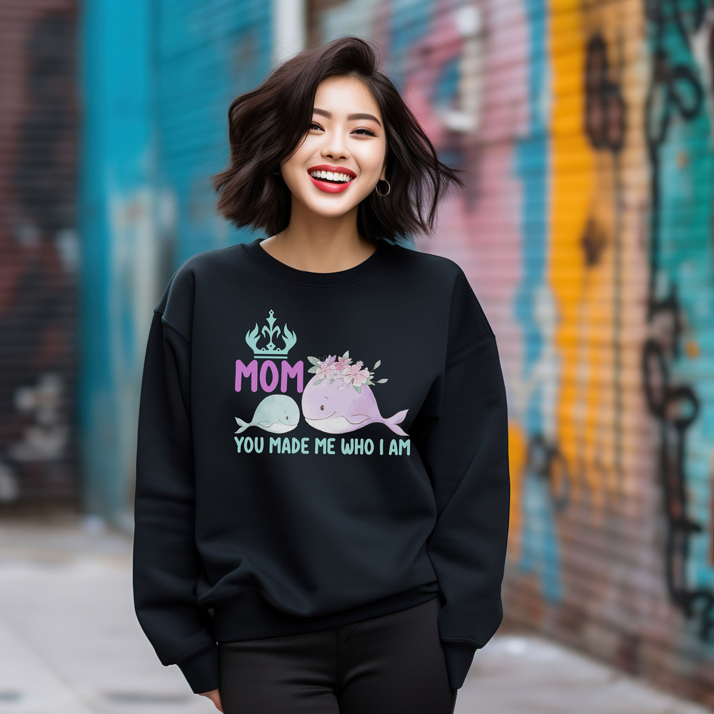 Mom You Make Me Who I Am T-Shirt, Mother TShirt, Mothers Day Tee, Mo.jpg