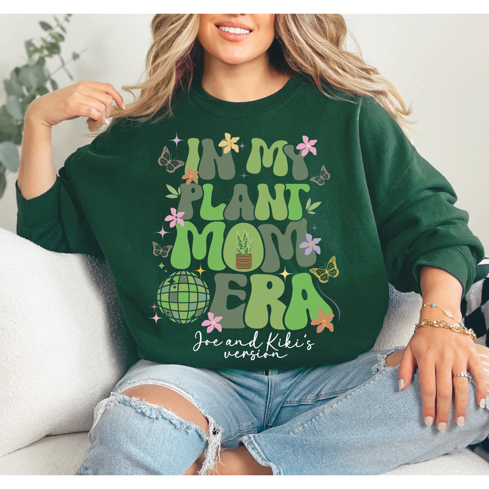 Personalized In my plant mom era sweatshirt, Gardening sweater, Plant.jpg