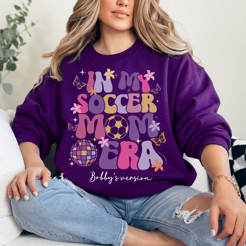 Soccer mom sweatshirt Personalized, Soccer theme Birthday Mom party Ou.jpg