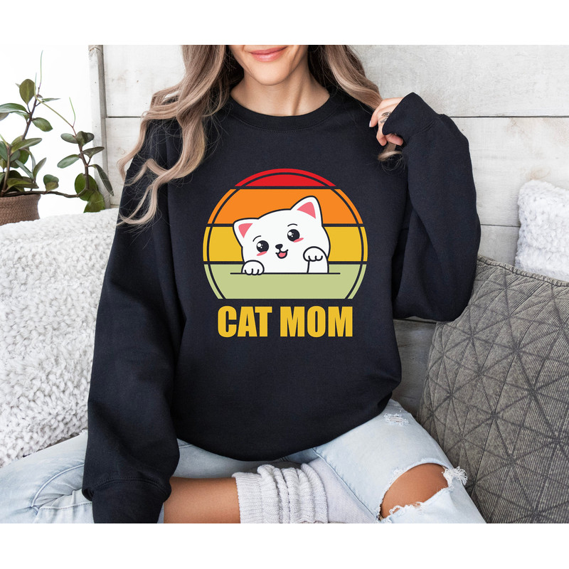 Cat Mom Sweatshirt, Cat Mom Shirt, Cat Mom Crewneck, Cat Mama, Fur Mam.jpg