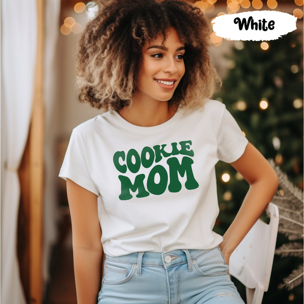 Cookie Mom Shirt, Christmas Mom Tshirt, Cookie Squad Tee, Cute Christm.jpg