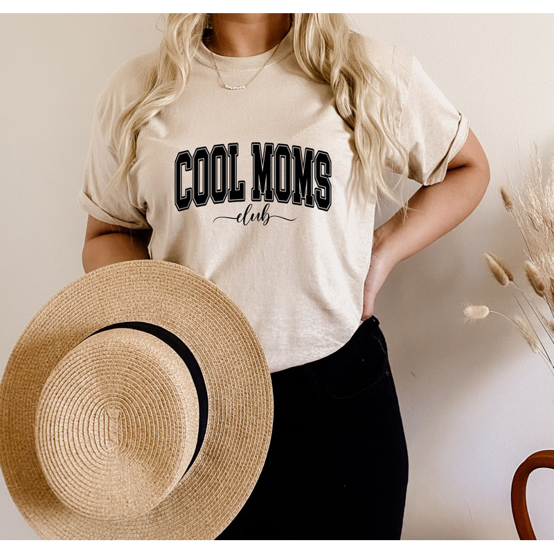 Cool Moms Club Shirt, Cool Mom T-Shirt, Mom To Go Shirt, Mother Tired.jpg