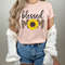 Floral Blessed Mom Shirt, Sunflower Mom Shirt, Cute Mothers Day Shirt.jpg
