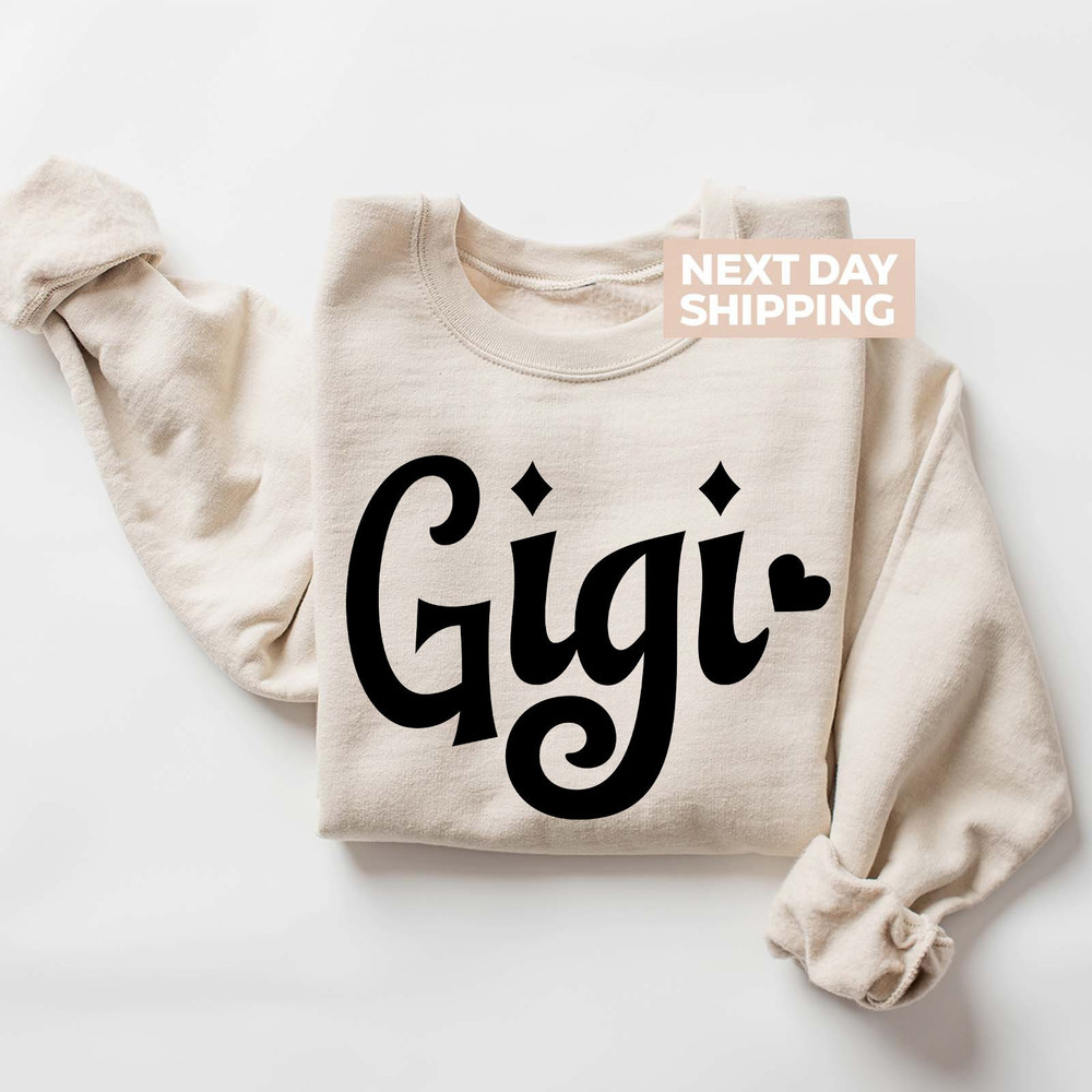 Gigi Shirt, Gift For Grandma, Grandma T-Shirt, Cute Gigi Tee, Gift For.jpg