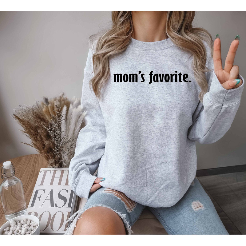 Mom Favorite Sweater, Favorite Child, Mothers Day Gift, Mom Funny Swear.jpg