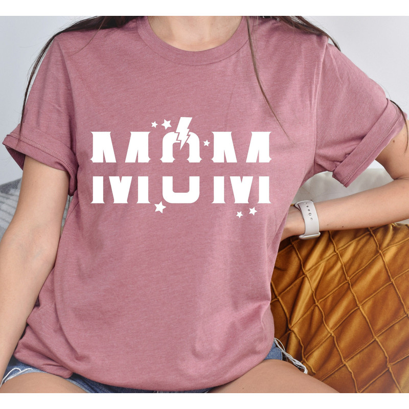 Mom Lightning Shirt, Funny Mom T-Shirt, Retro Mom Gift, Cute Shirt For.jpg
