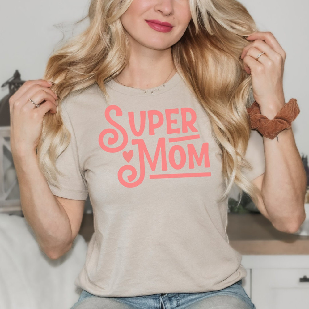 Mom Shirt Super Mom Shirt Mama Shirt Momma Shirt Fun Mom Shirt Cute Un.jpg