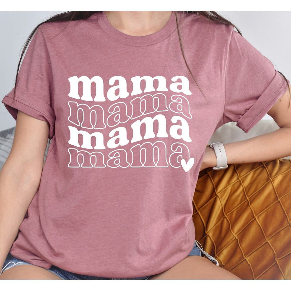 Retro Mama Shirt, Cute Mama T-Shirt, Funny Mama Tee, Mothers Day Tee,.jpg