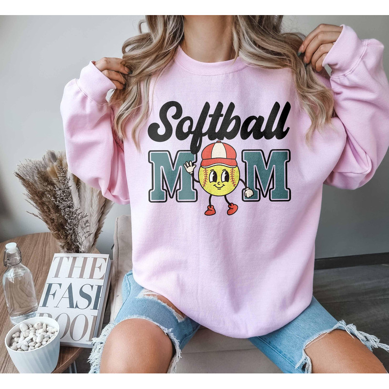 Softball Mom Sweater, Retro Softball Mama, Mothers Day Gift, Game Mom.jpg