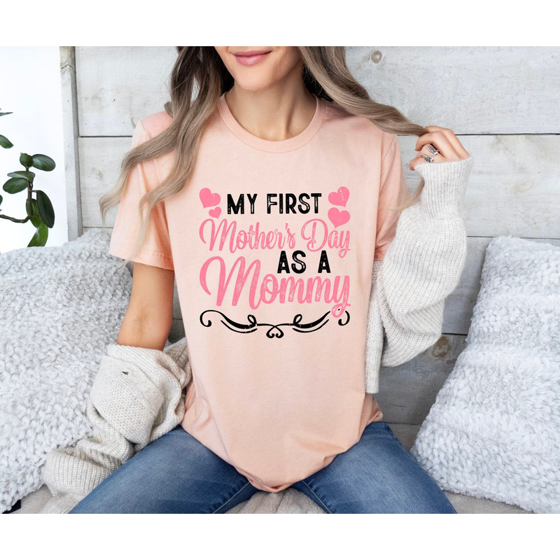 1st Mothers Day Shirt, Mommy and Me Shirts, First Mothers Day Outfits.jpg