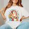 Bluey Mom Mama Floral Vintage Happy Mothers Day Unisex Tshirt, Bluey M.jpg