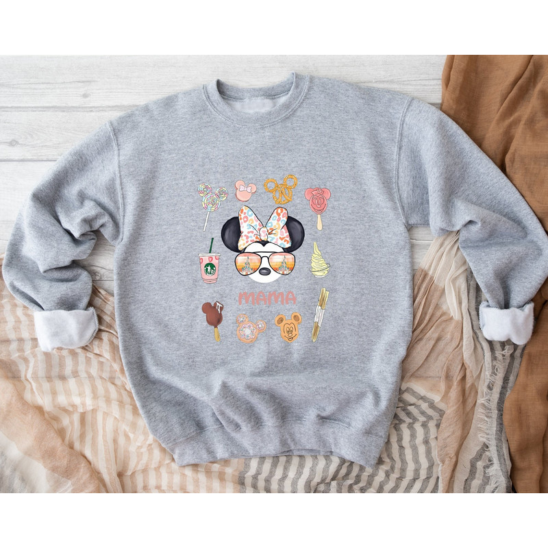 Disney Mama Sweatshirt, Disney Minnie Mouse Sweatshirt, Disney Mom Hoodie.jpg