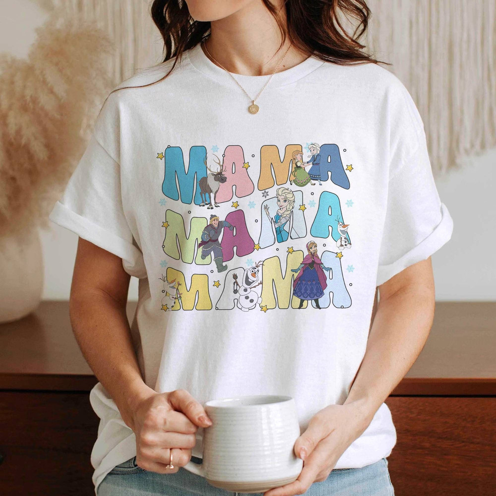Disneyland Mama Frozen Shirt, Princess Mom Shirt, Frozen Mama Tee,.jpg
