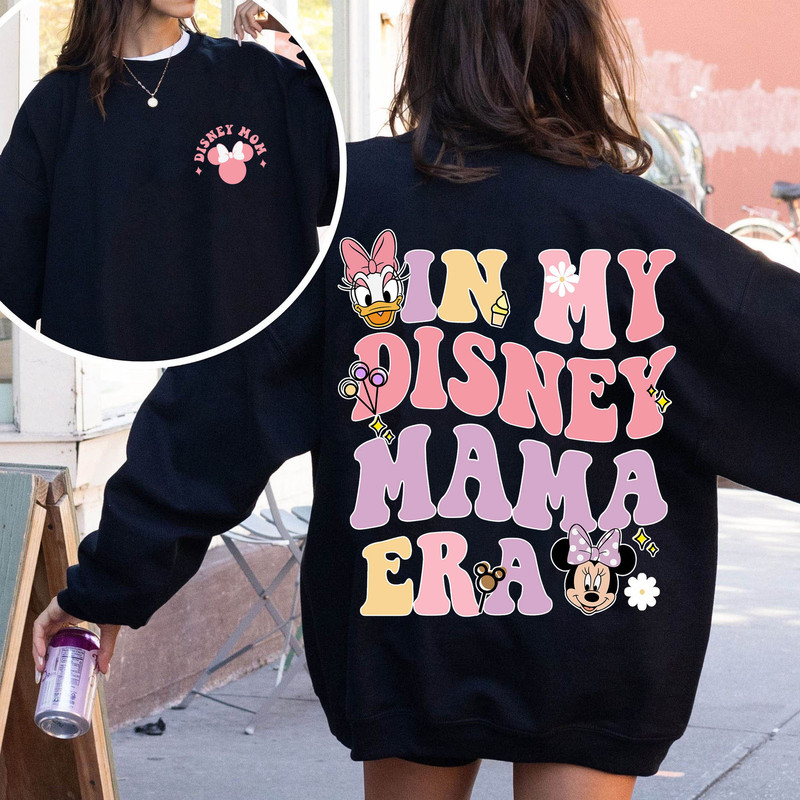 Double Sided Minnie Daisy In My Disney Mama Era Comfort Colors Shirt,.jpg