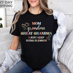great grandma shirt, nana shirt, mothers day shirt, gift for grandma,