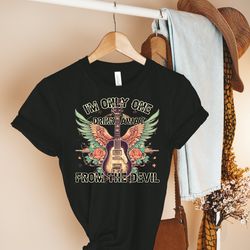 im only one drink away from the devil shirt,angel shirt-mom birthday
