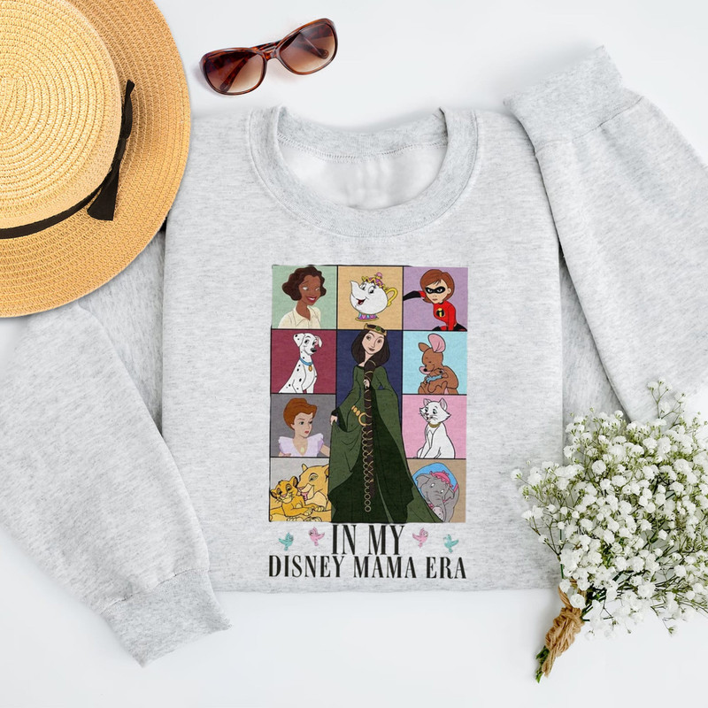 In My Mama Era Shirt, Animated Mom Characters Graphic Tee, Magic Kingdom.jpg