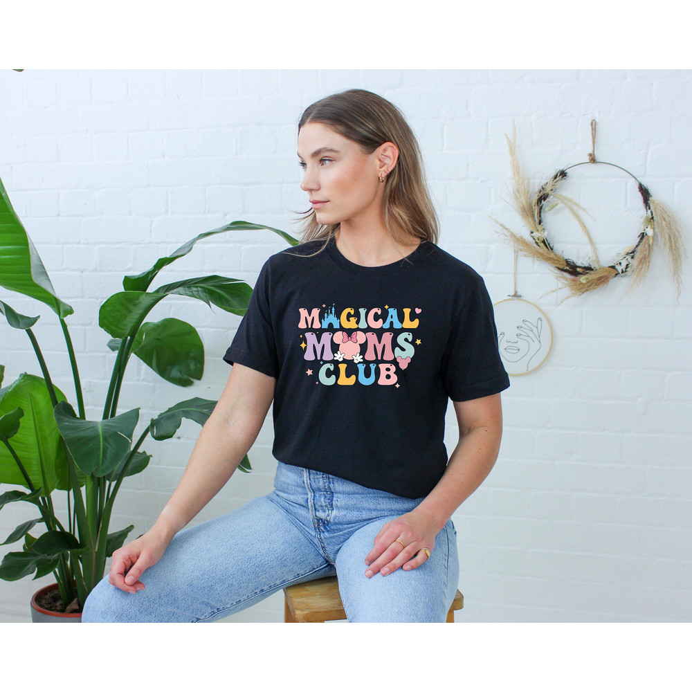 Magical Moms Club, Happiest Mama On Earth Shirt, Matching Mouse Ear, C.jpg