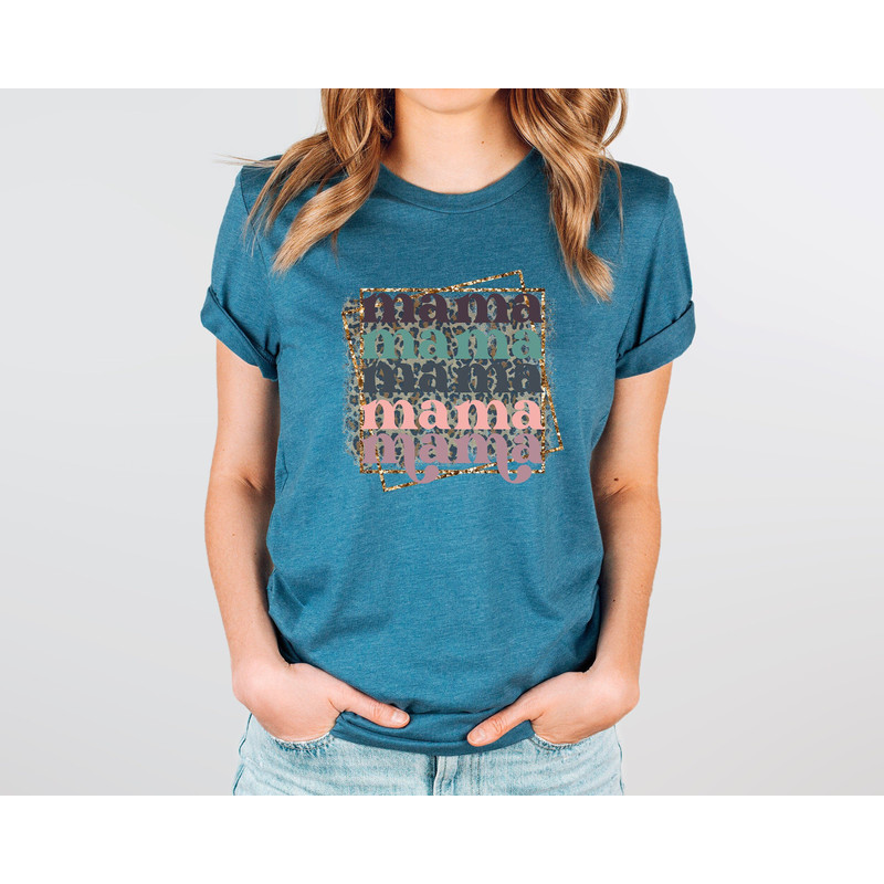 Mama Shirt, Mothers Day Shirt, Crewneck T-Shirt, Youth Shirt, Trendy Mama.jpg