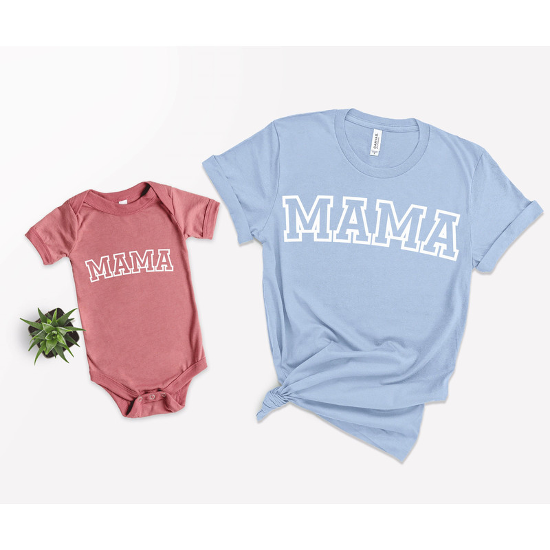 MAMA tshirt,Custom Mama Sweatshirt with Kids Names,Puff Letters, Lette.jpg