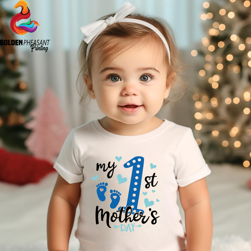 My First Mother's Day Shirt, Mother's Day Gift, Baby 1st Mother's Day.jpg