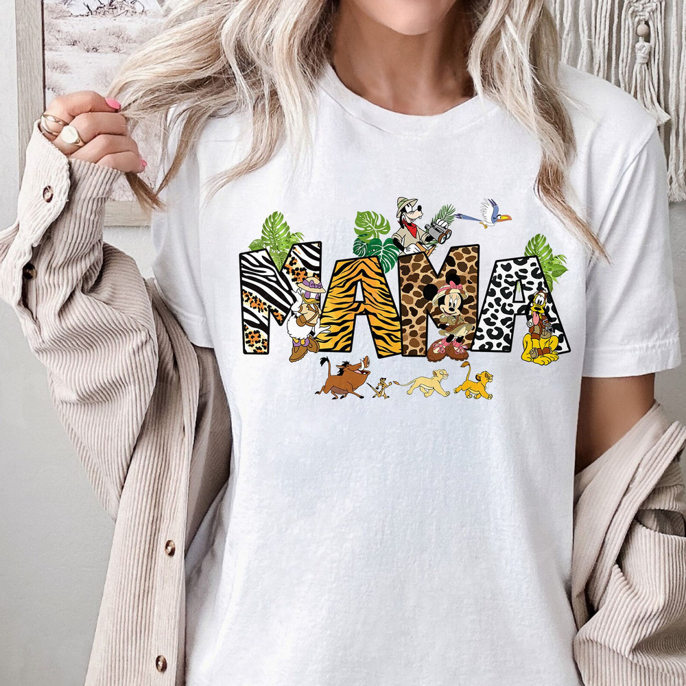 Personalized Mouse Mama T-Shirt, Customized Safari Trip Shirt, Magic K.jpg