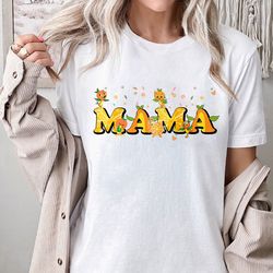 personalized orange mama bird t-shirt, customized grandma bird sweatsh