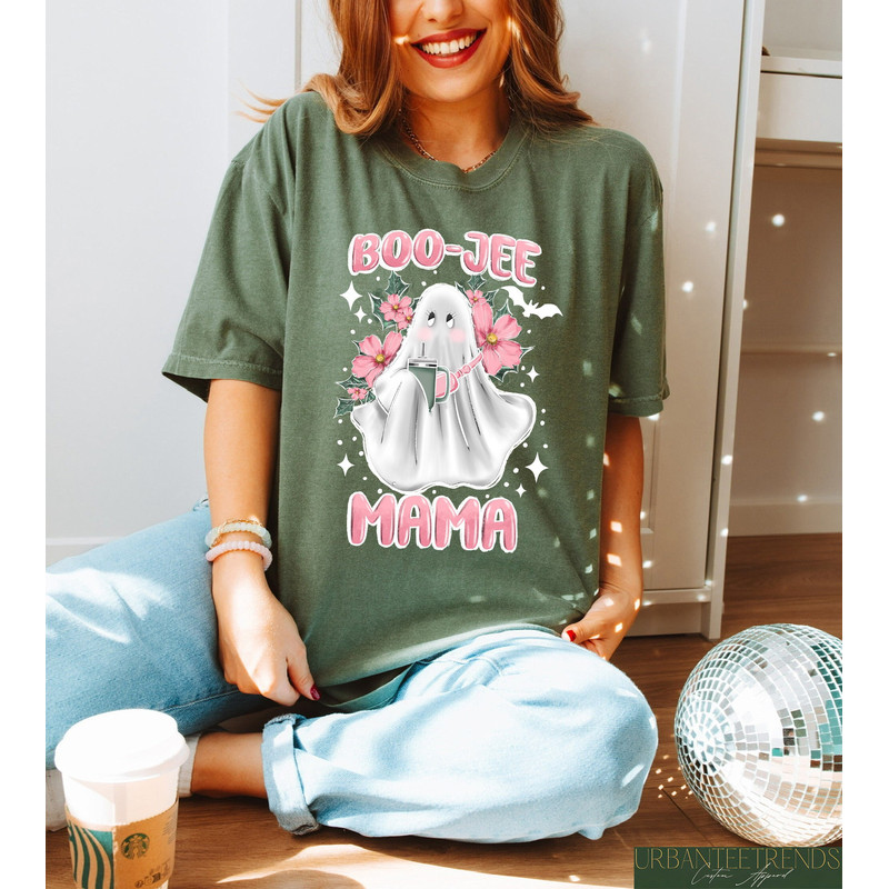 Boujee Mama Shirt, Boojee Ghost Mom T-Shirt, Spooky Mom Shirt, Mama Swear.jpg