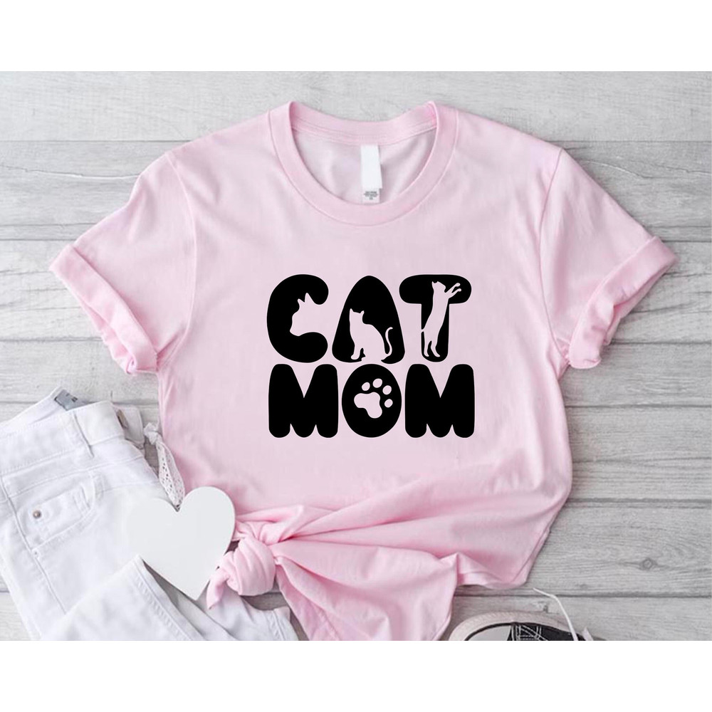 Cat Mom Shirt, Cat Mommy Tee, Cat Mom Gift, Worlds best Cat Mom, Mother Day Shirt, Cat Owner Mama Tee, Cat Shirt For Mom.jpg