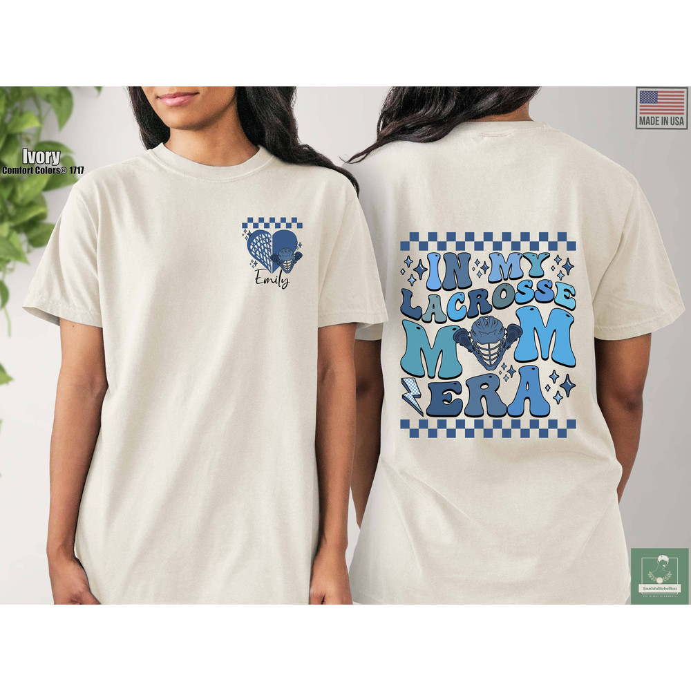Custom Lacrosse Mom Shirt, In My Lacrosse Mom Era Comfort Colors Tshir.jpg
