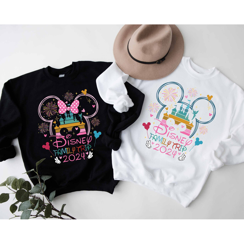 Disney Trip 2024 Shirts, Disney Castle 2024 Shirt, Disney Family Match.jpg