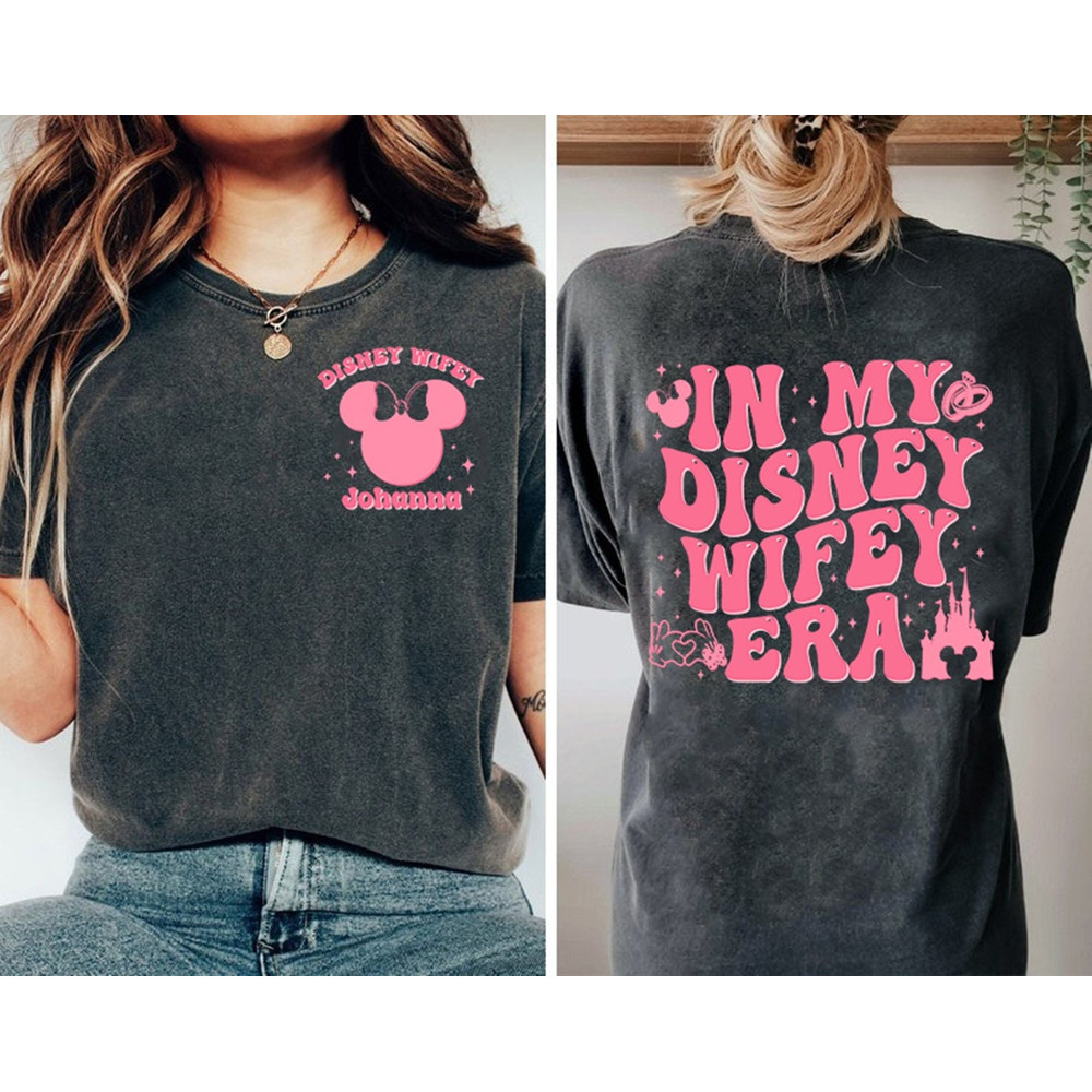 Disneyland In My Wifey and Hubby Era Shirt, Wedding Party Shirt, Honey Mom.jpg