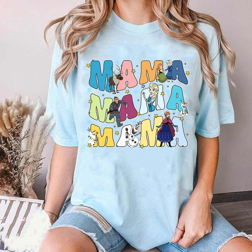 Disneyland Mama Frozen Shirt, Princess Mom Shirt, Frozen Mama Tee, Dis.jpg