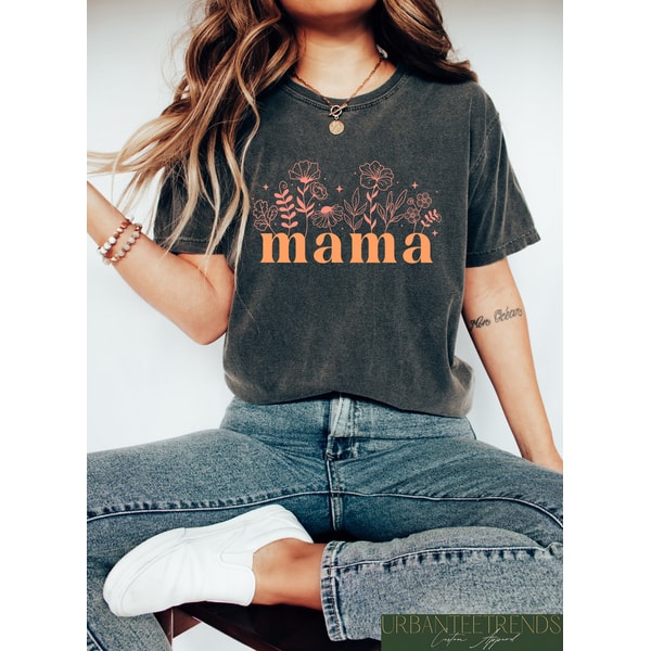 Floral Mama Mini Matching Shirts, Boho Mama and Mini Shirts, Mothers Day.jpg