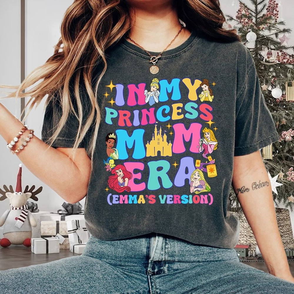 Personalized Disneyland In My Princess Mom Era Shirts, Princess Mother.jpg