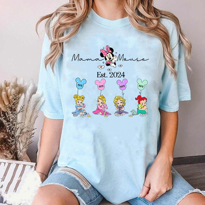 Personalized Disneyland Mama Shirt, Disneyland Princess Mama Tee, My F.jpg