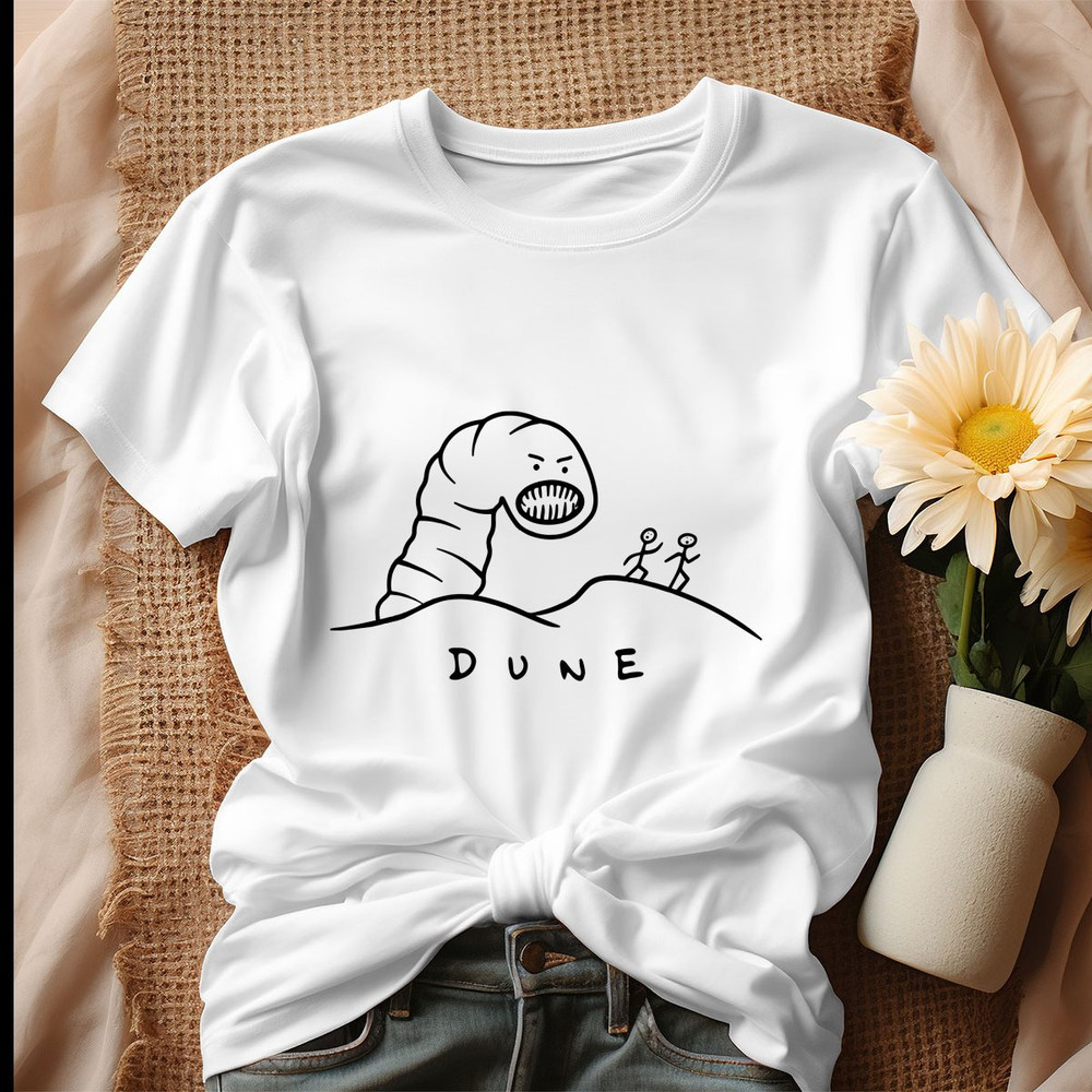 Funny Dune Sandworm Desert Planet Arrakis Shirt.jpg