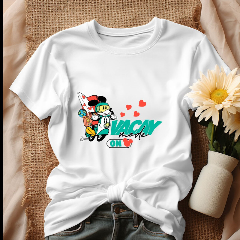Funny Mickey Vacay Mode On Shirt, Tshirt.jpg